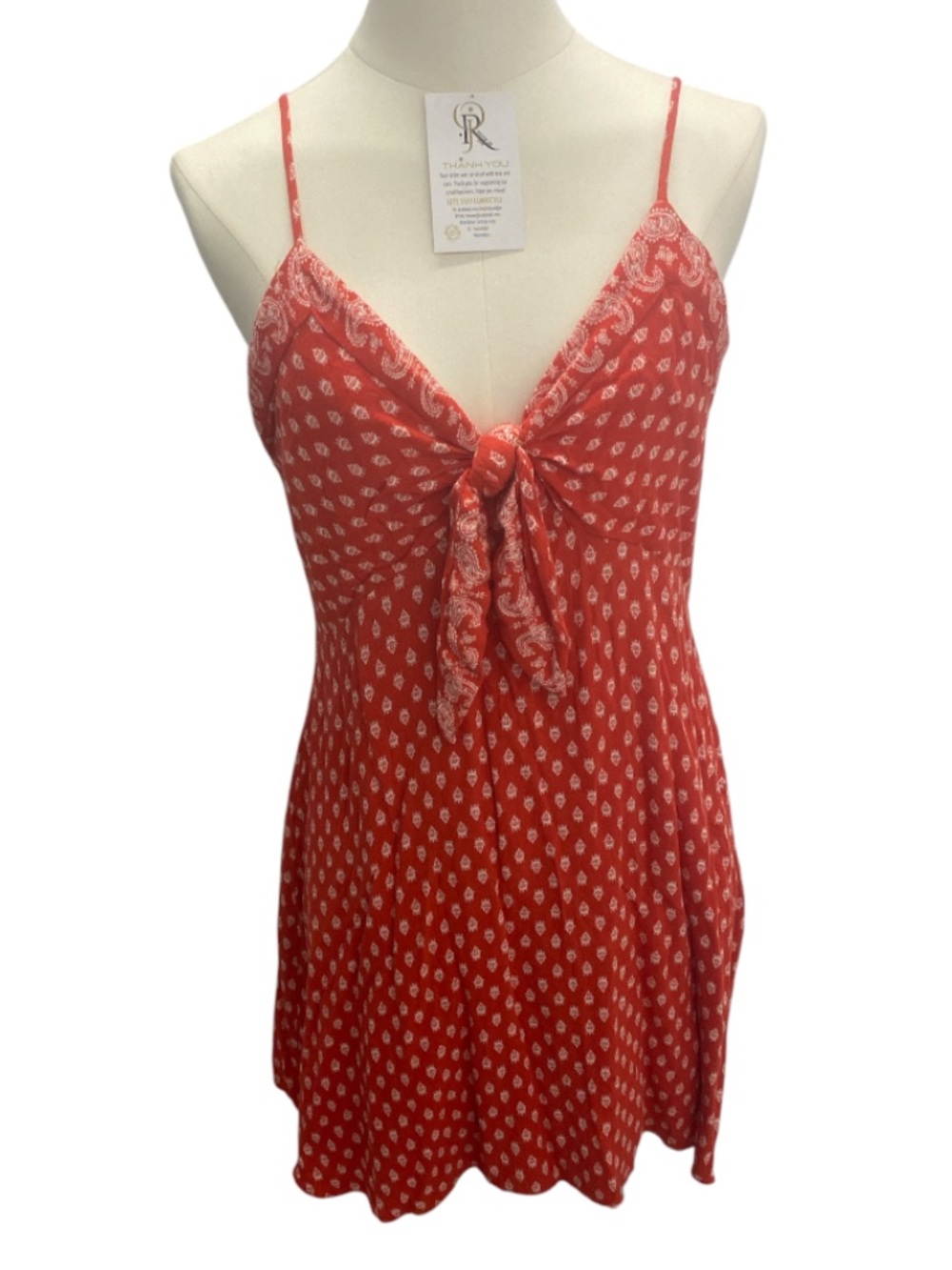 Gianni Bini  Orange-Red Dress - Size 12/14